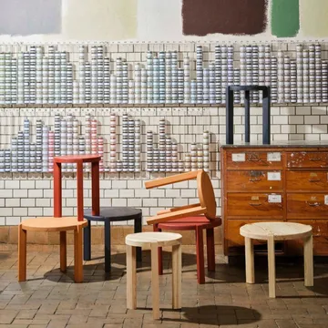 D108 Ragnesminde πλαϊνό τραπέζι Ø35 cm - Φύση - FDB Møbler