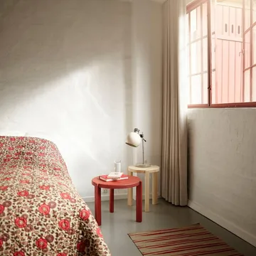 D108 Ragnesminde τραπεζάκι σαλονιού Ø48 cm - Carmine red - FDB Møbler