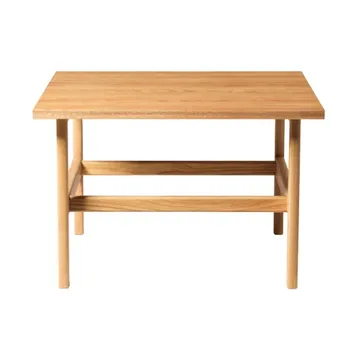 Τραπέζι σαλονιού D33 80x80 εκ. - Δρυς solid oiled - FDB Møbler