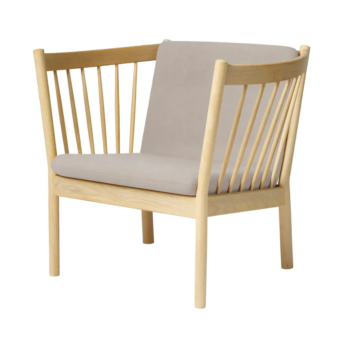 Πολυθρόνα J146, Oak lacquered-beige FDB Møbler