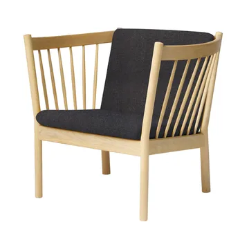 Πολυθρόνα J146 - Oak lacquered-dark grey - FDB Møbler