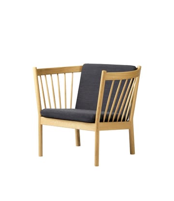 Πολυθρόνα J146 - Oak nature lacquered-dark grey - FDB Møbler