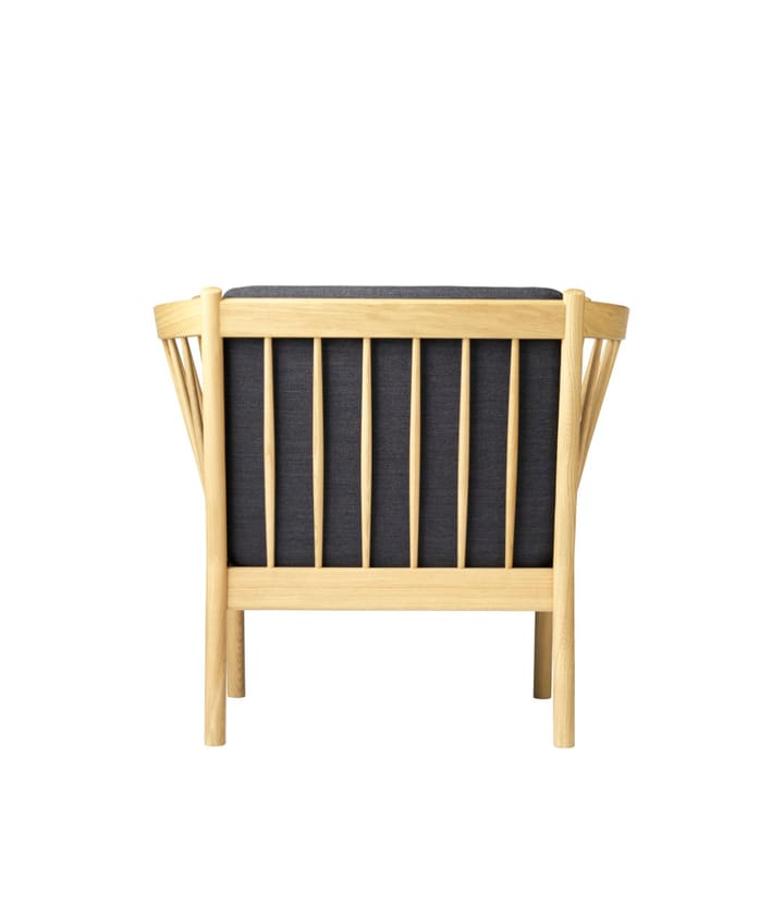 Πολυθρόνα J146, Oak nature lacquered-dark grey FDB Møbler