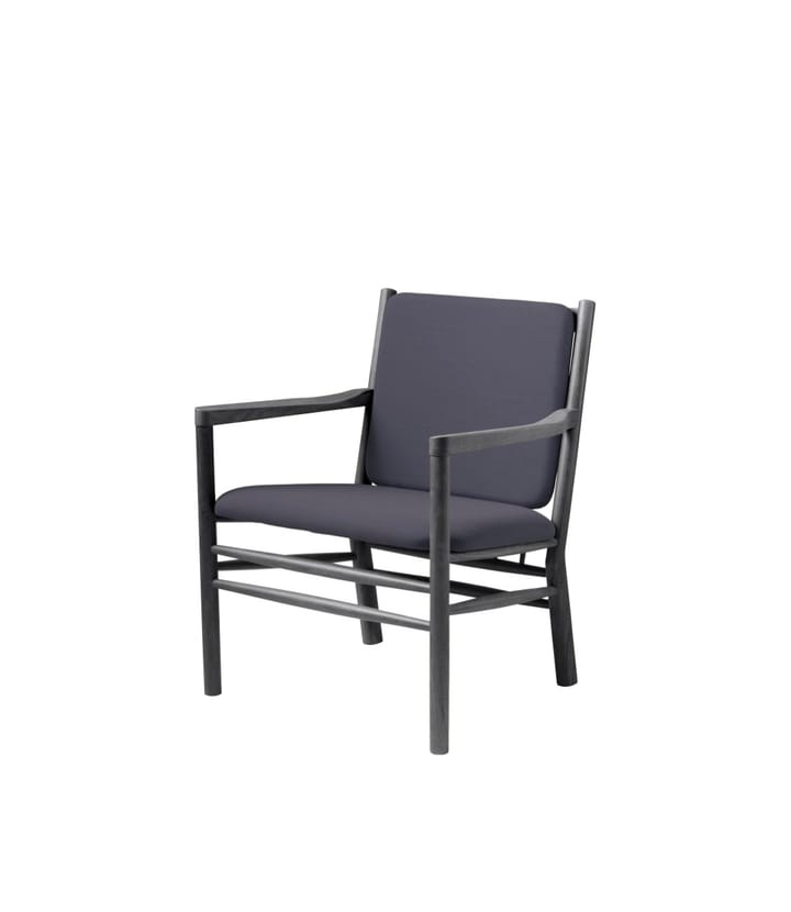 Πολυθρόνα J147, Oak black painted-dark blue FDB Møbler