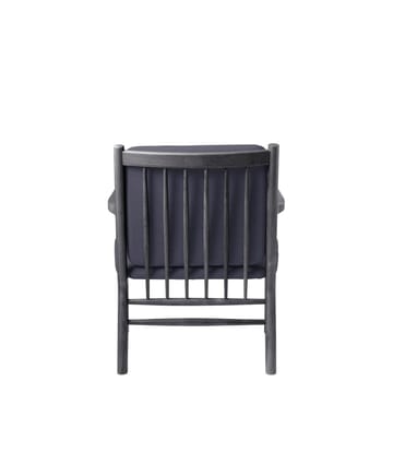 Πολυθρόνα J147 - Oak black painted-dark blue - FDB Møbler