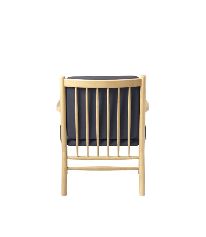 Πολυθρόνα J147, Oak nature lacquered-dark blue FDB Møbler