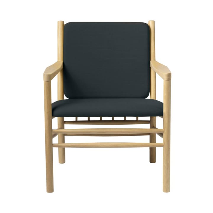 Πολυθρόνα J147 - Oak nature lacquered-dark green - FDB Møbler