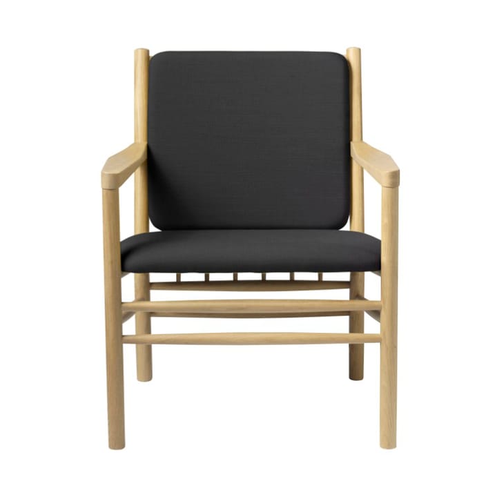 Πολυθρόνα J147 - Oak nature lacquered-dark grey - FDB Møbler