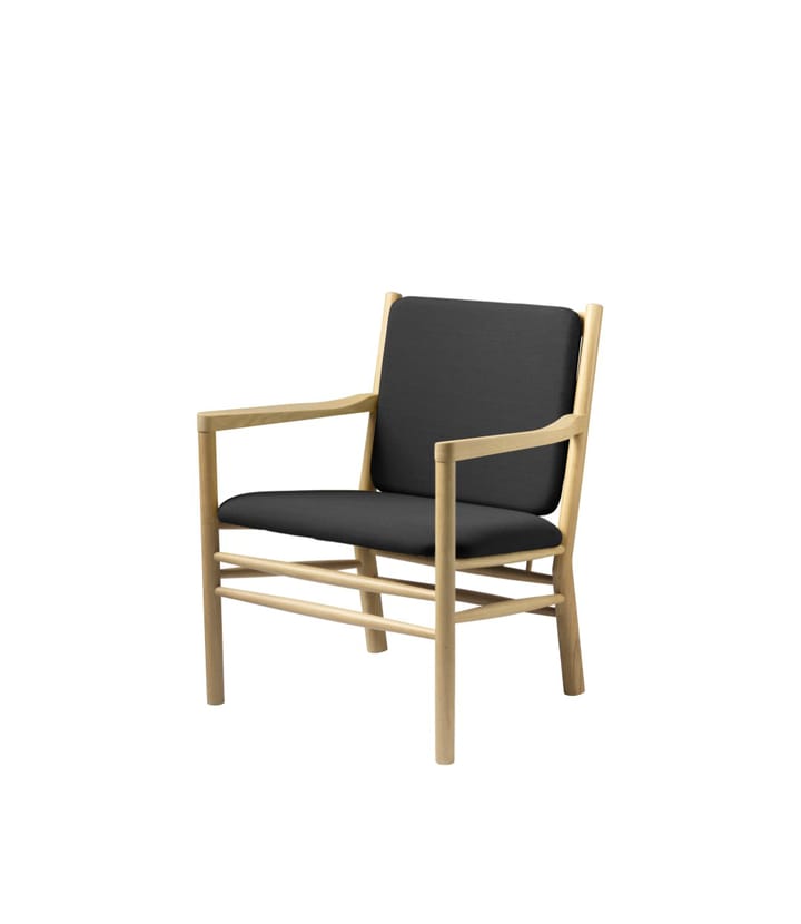 Πολυθρόνα J147, Oak nature lacquered-dark grey FDB Møbler