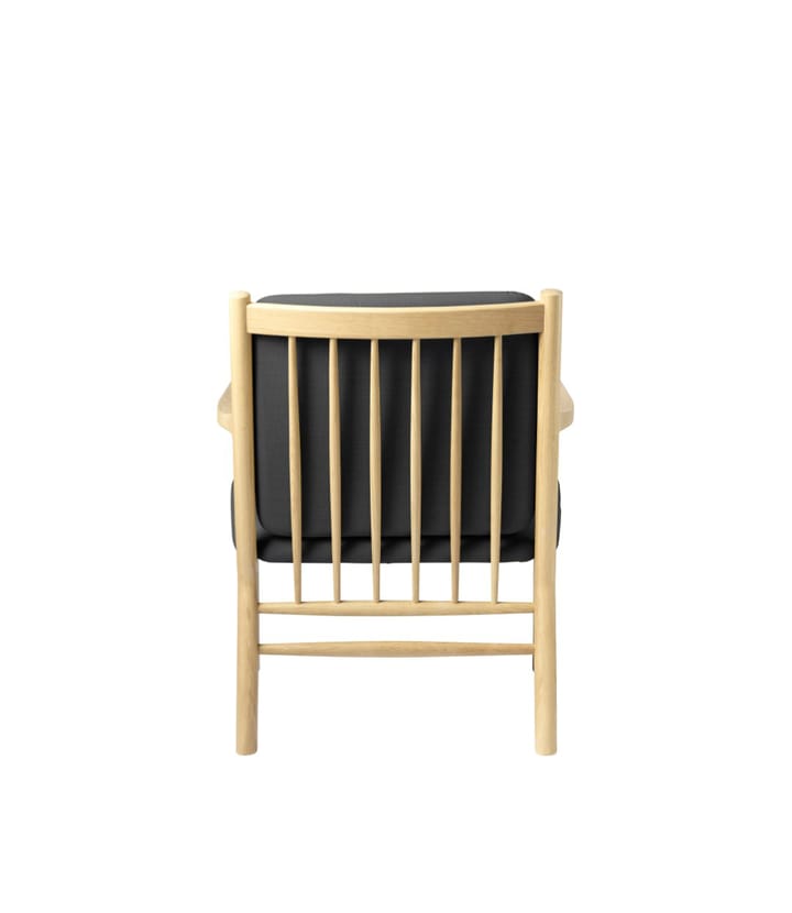 Πολυθρόνα J147, Oak nature lacquered-dark grey FDB Møbler