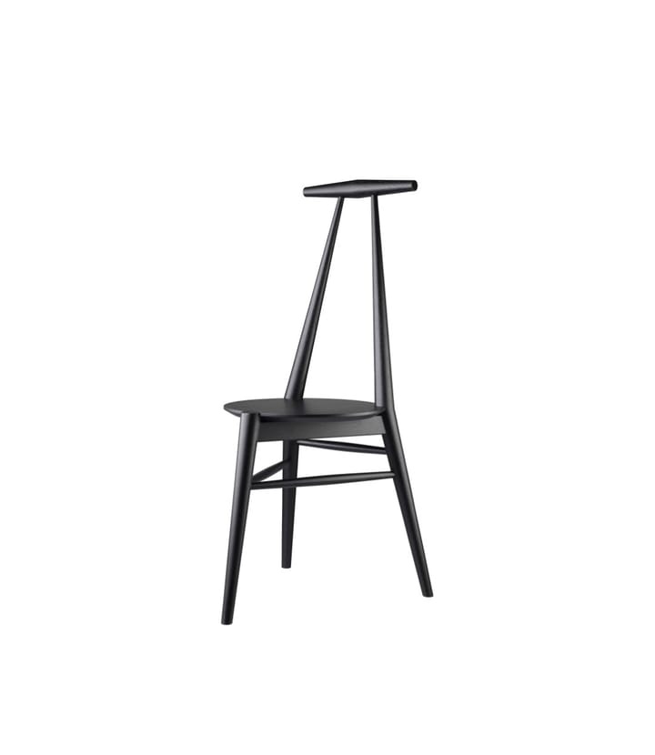 J157 Anker καρέκλα, Oak black lacquered FDB Møbler