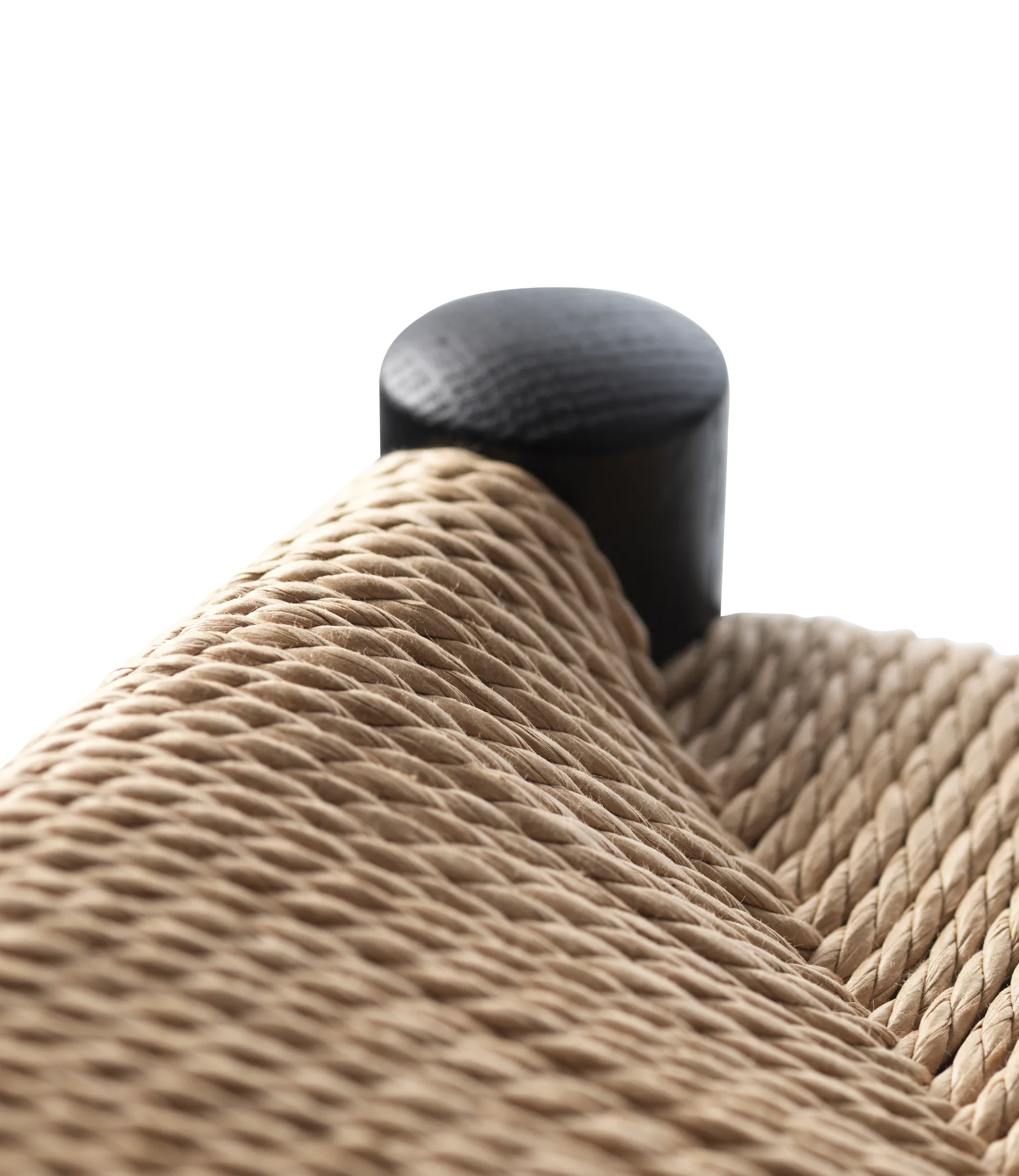 Σκαμπό μπαρ J164C Counter Squared, Oak black painted-nature FDB Møbler