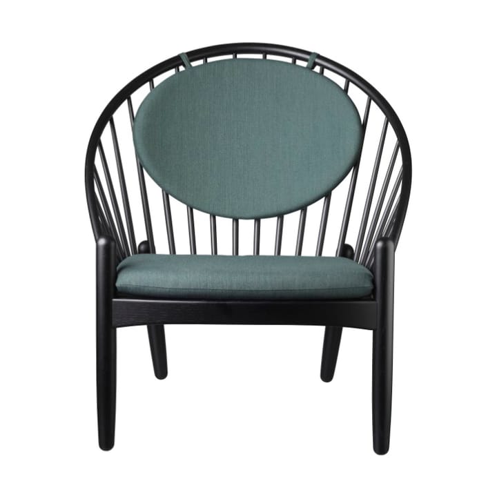 J166 Jørna καρέκλα - Oak black painted-dark green - FDB Møbler