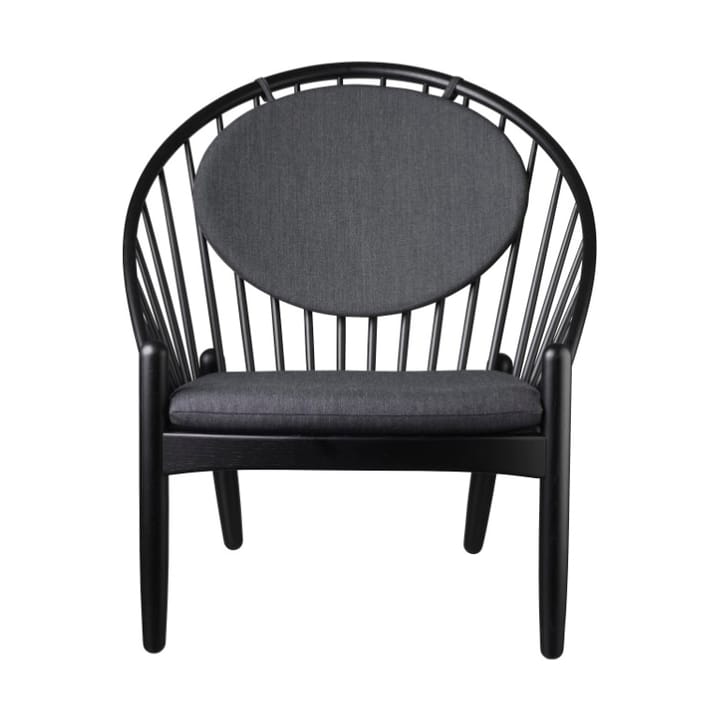J166 Jørna καρέκλα - Oak black painted-dark grey - FDB Møbler