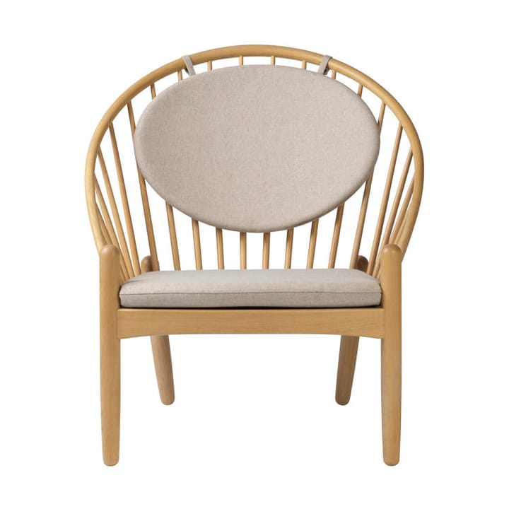 J166 Jørna καρέκλα - Oak nature lacquered-beige - FDB Møbler