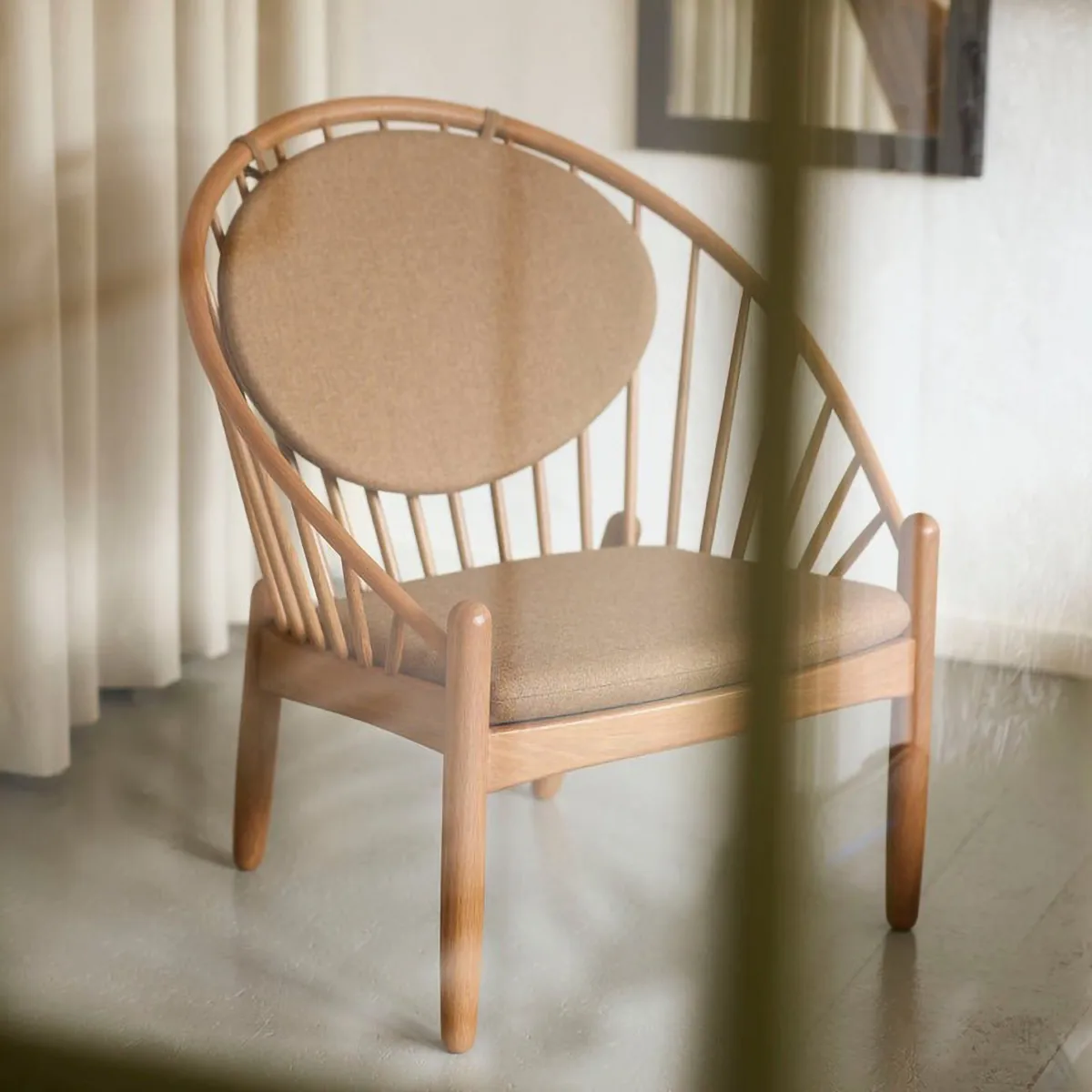 J166 Μαξιλάρι για καρέκλα Jørna, Καφέ FDB Møbler