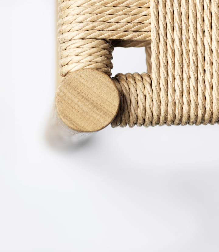 J178 Lønstrup καρέκλα v2, Oak nature lacquered-papercord FDB Møbler