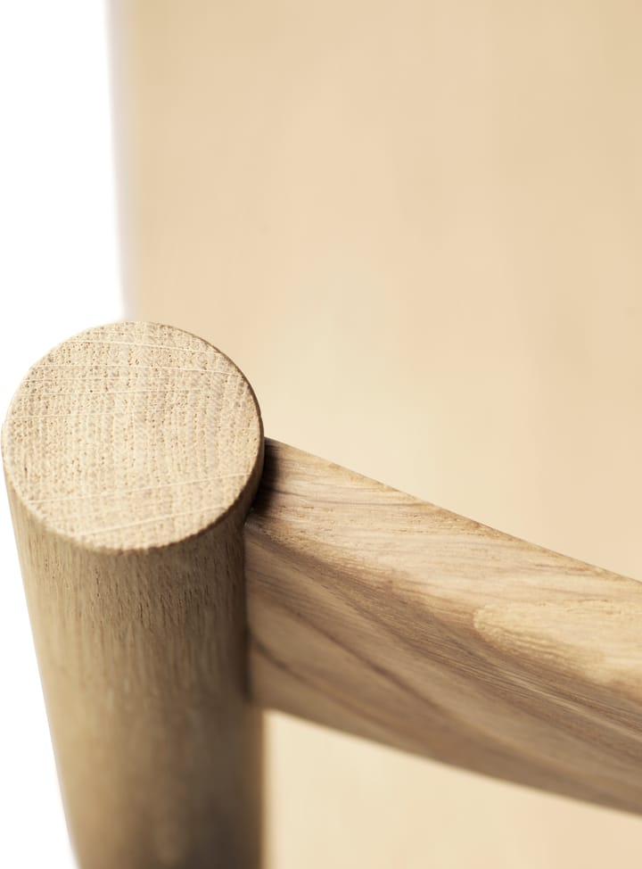 J178 Lønstrup καρέκλα v2, Oak nature lacquered FDB Møbler