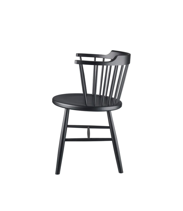 Καρέκλα J18, Beech black painted FDB Møbler