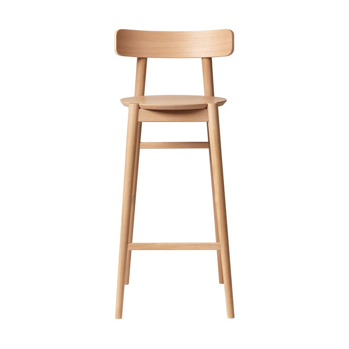 J184 Øst σκαμπό μπαρ 75 cm - Oak nature lacquered - FDB Møbler