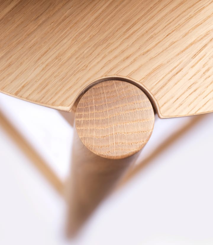 J184 Øst σκαμπό μπαρ 75 cm, Oak nature lacquered FDB Møbler