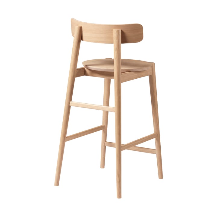 J185 Øst σκαμπό μπαρ 65 cm, Oak nature lacquered FDB Møbler