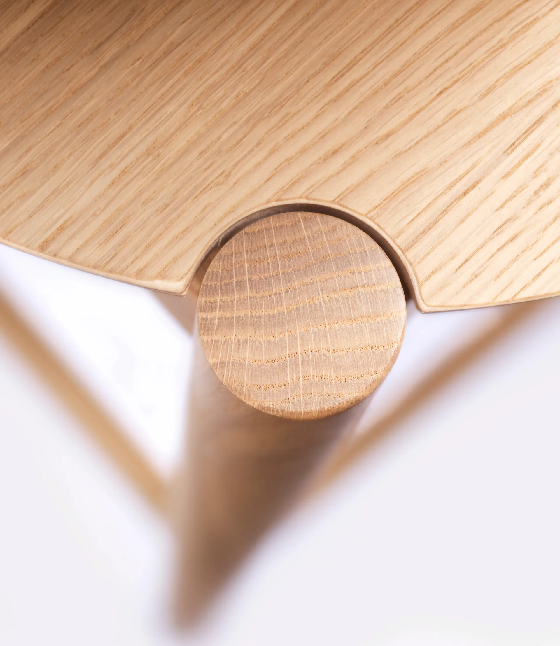 J185 Øst σκαμπό μπαρ 65 cm, Oak nature lacquered FDB Møbler