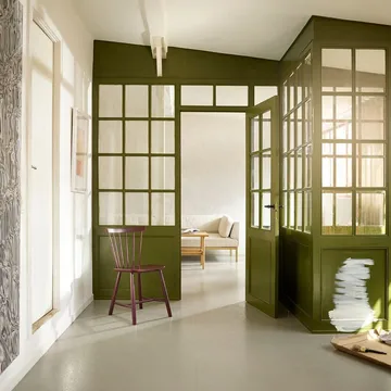 Καρέκλα J46 - Μαύρο κόκκινο - FDB Møbler