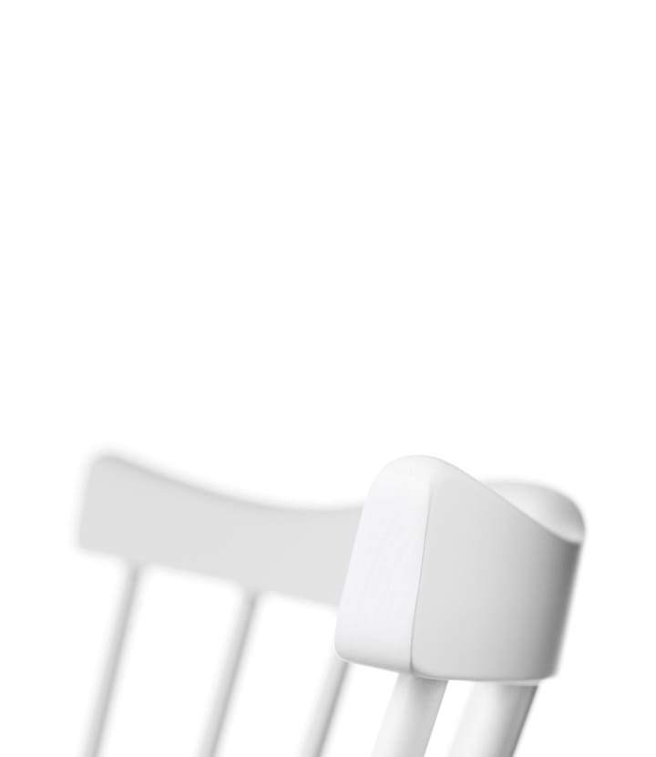 Καρέκλα J52B, Beech white painted FDB Møbler