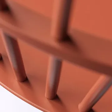 Καρέκλα J52B - Brick red - FDB Møbler