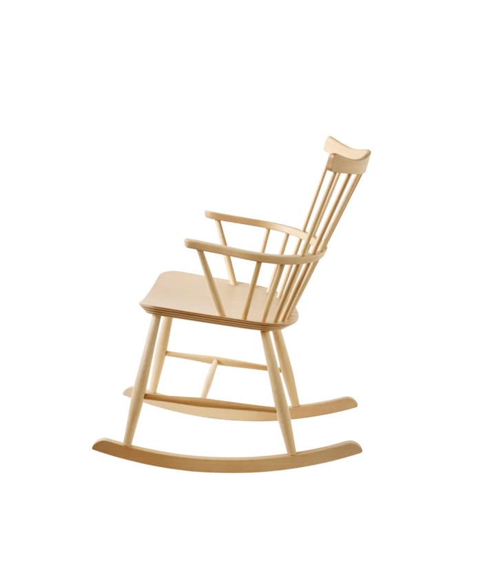 J52G καρέκλα-κούνια, Beech nature lacquered FDB Møbler