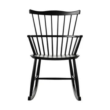 J52G καρέκλα-κούνια - Beech Ral 9005 - FDB Møbler