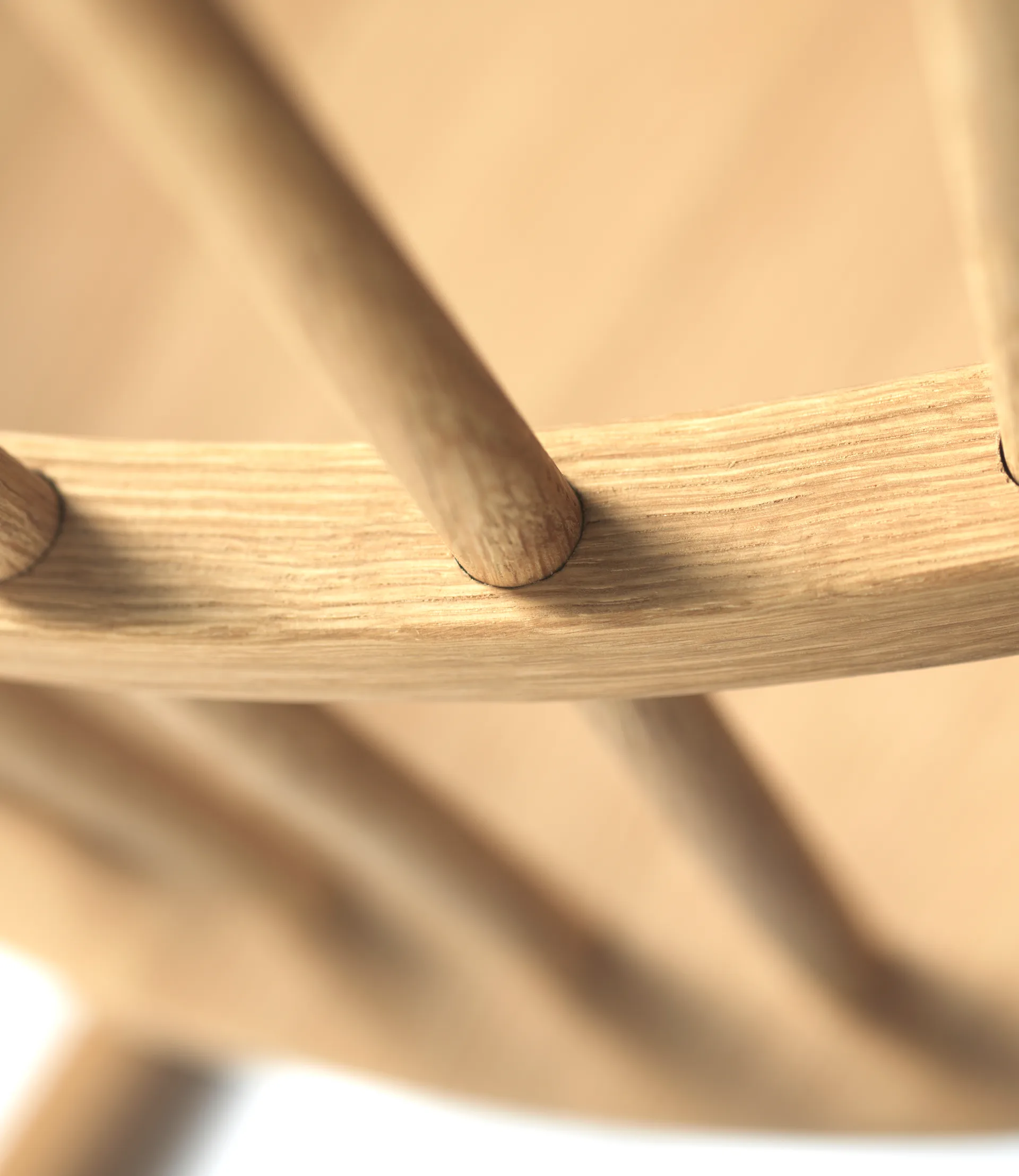 J52G καρέκλα-κούνια, Oak nature oil FDB Møbler