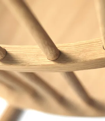 J52G καρέκλα-κούνια - Oak nature oil - FDB Møbler