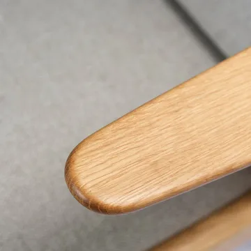 Πολυθρόνα J53 - Oiled oak-light grey - FDB Møbler