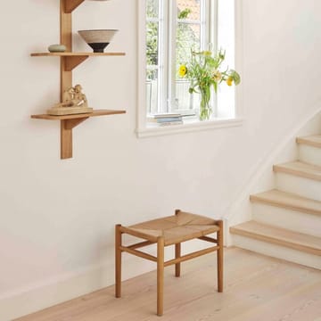 Σκαμπό J83 - Smoked oak oiled-nature - FDB Møbler