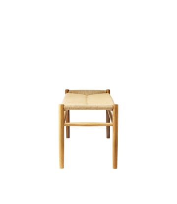 J83B Παγκάκι 37x100 cm - Oak nature lacquered-nature - FDB Møbler