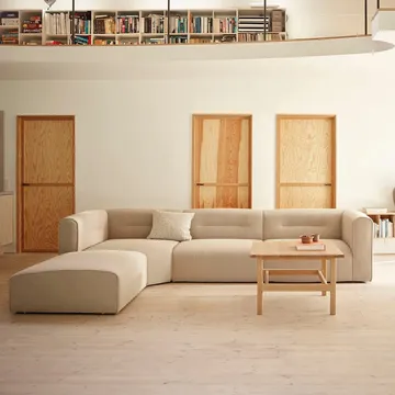 L44 Mols μονάδα καναπέ pouf - Μπεζ - FDB Møbler