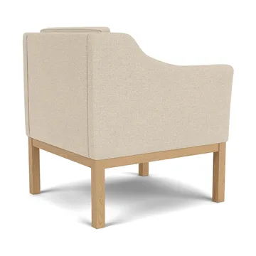 L46 MK155 easy chair πολυθρόνα - Βαμμένη δρυς-ύφασμα μπεζ - FDB Møbler