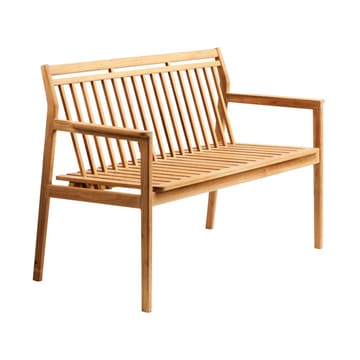 M10 Sammen 2-θέσιο παγκάκι - Teak-nature oiled - FDB Møbler