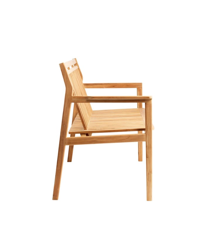M10 Sammen 2-θέσιο παγκάκι, Teak-non treated FDB Møbler