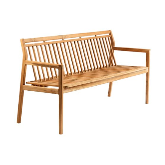 M10 Sammen 3-θέσιο παγκάκι, Teak-nature oiled FDB Møbler