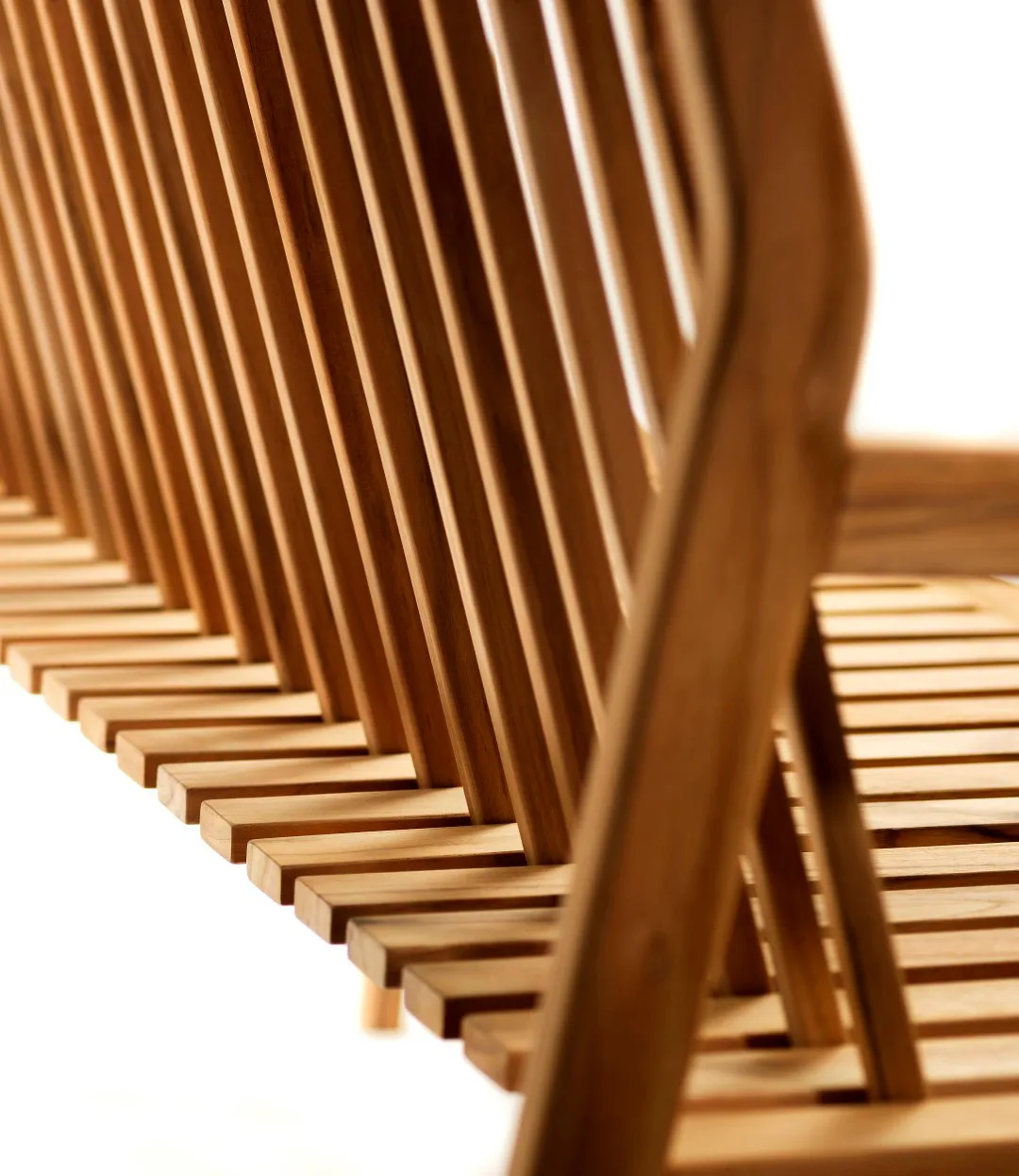 M10 Sammen 3-θέσιο παγκάκι, Teak-nature oiled FDB Møbler