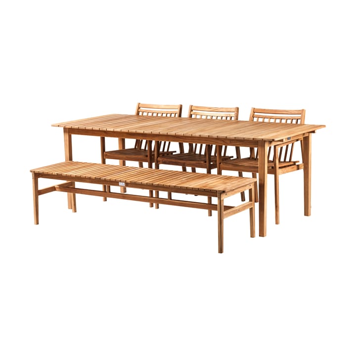 M2 Μαζί τραπέζι κήπου, Teak-nature oiled FDB Møbler