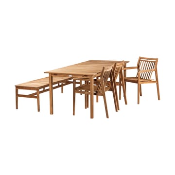 M2 Μαζί τραπέζι κήπου - Teak-nature oiled - FDB Møbler