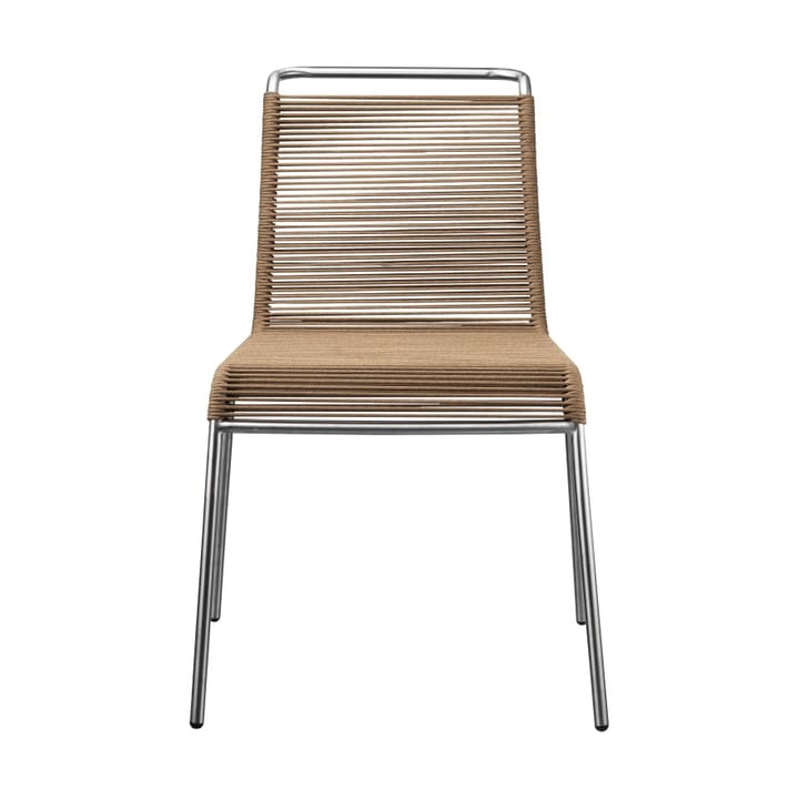 M20 Teglgård Cord Chair καρέκλα - Brown mixed-stainless steel - FDB Møbler