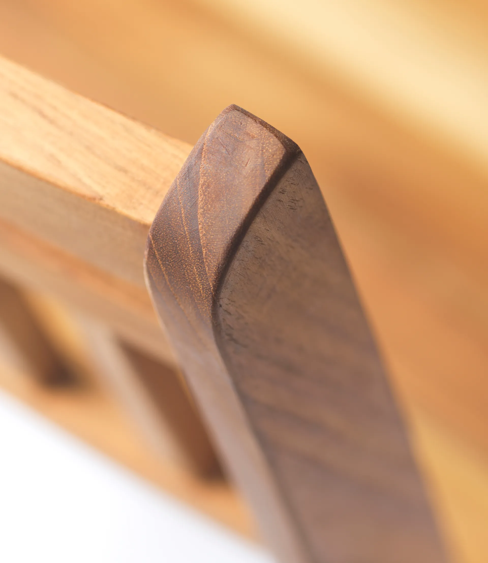 M23 Lilleø καρέκλα μπαλκονιού, Teak-ανοξείδωτο ατσάλι FDB Møbler