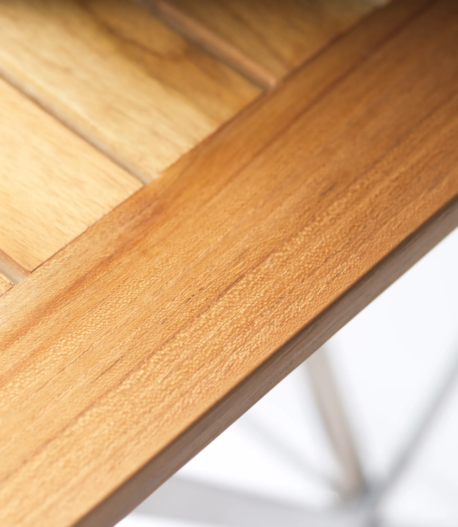 M26 Lilleø τραπέζι μπαλκονιού, Teak-ανοξείδωτο ατσάλι FDB Møbler