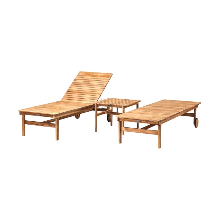 M8 Sammen ξαπλώστρα, Teak-nature oiled FDB Møbler