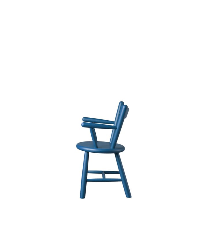 P9 παιδική καρέκλα, Beech blue painted FDB Møbler